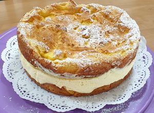 Foto principal de Tarta karpatka (postre polaco)
