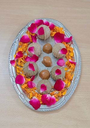 A picture of Kuler :Traditional Sweet Made with Bajara Flour+Jaggery & pure ghee,perfect for Nagpanchami&Shaptmi.