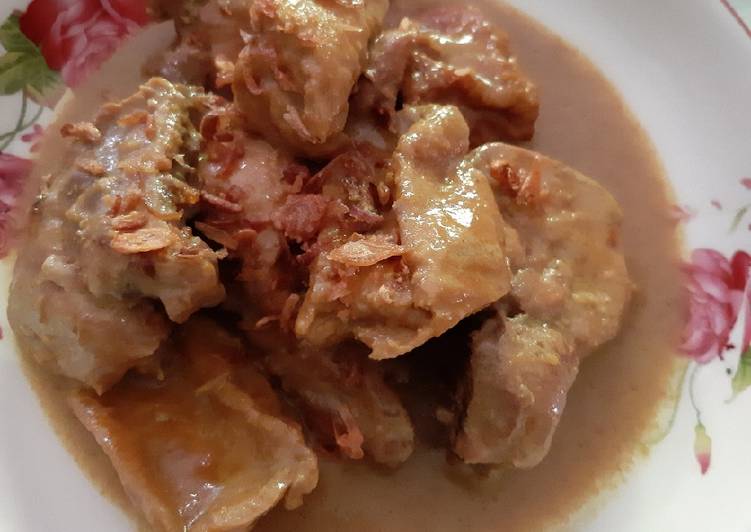 Resep Terik ayam tahu Lezat
