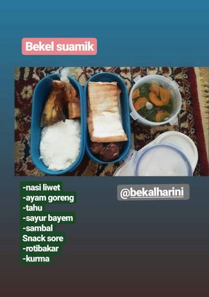 Foto resep Nasi liwet, ayam goreng, sayur bayam dan sambal
