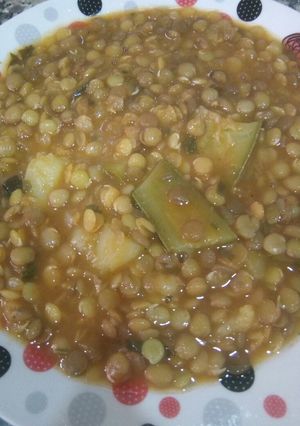 صورة لوصفة عدس