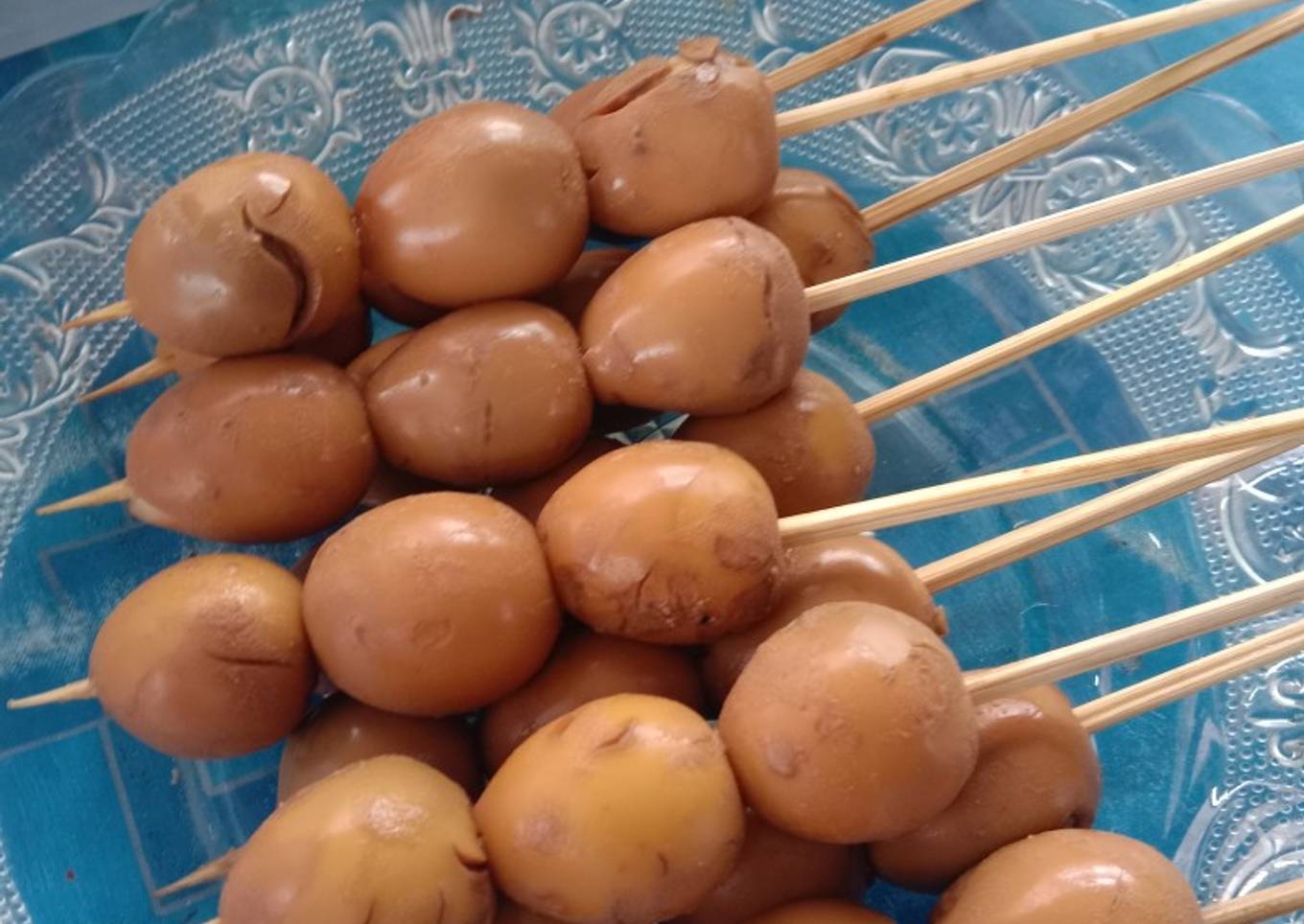 Sate telur puyuh