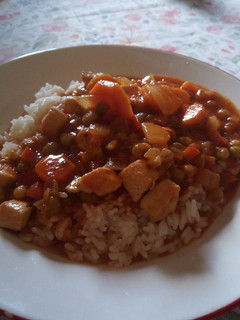 Una foto de Pollo a la portuguésa