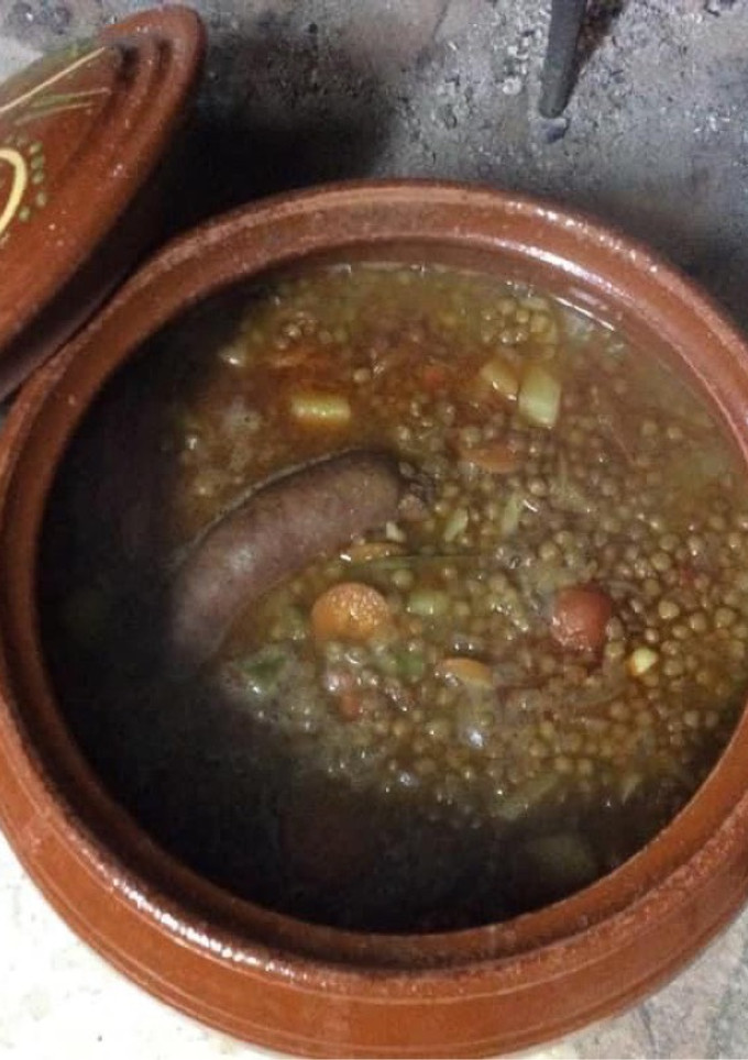 Una foto de Lentejas estofadas