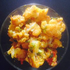 Masala aalu Gobi A picture of Masala aalu Gobi.