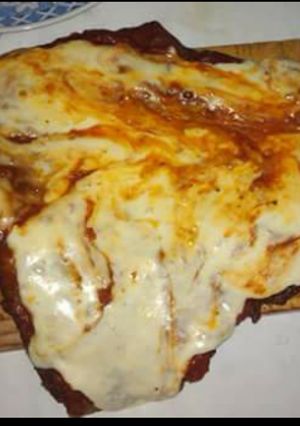 Una foto de Matambre a la  pizza riquísimo!!😋