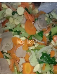 Foto resep Capcay Kuah