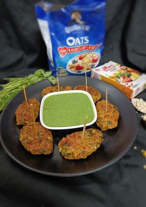 ઓટ્સ અને મગદાળ ના કબાબ (Oats Moongdal Kebab Recipe In Gujarati) રેસીપી મુખ્ય ફોટો