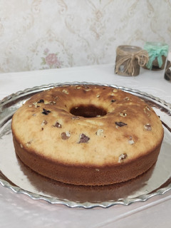 عکسی از دستور کیک گردویی