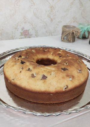 عکسی از دستور کیک گردویی