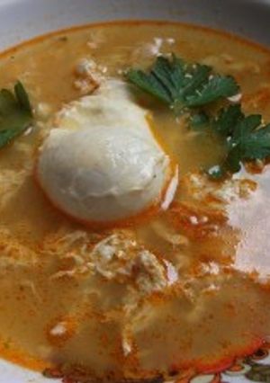 Tojásleves recept fotója