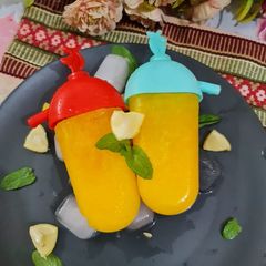 A picture of Orange popsicle.