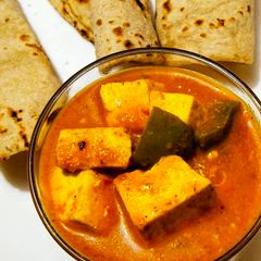 A picture of Kadhai Paneer.