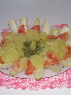 Una foto de Ensalada de judías verdes
