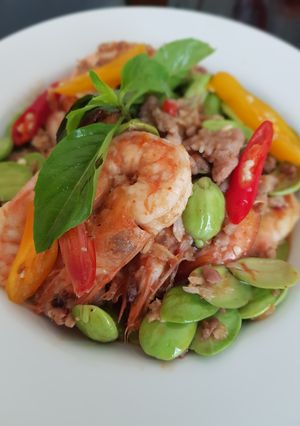 รูปของ สะตอผัดกุ้ง