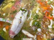 Gambar sup ikan merah