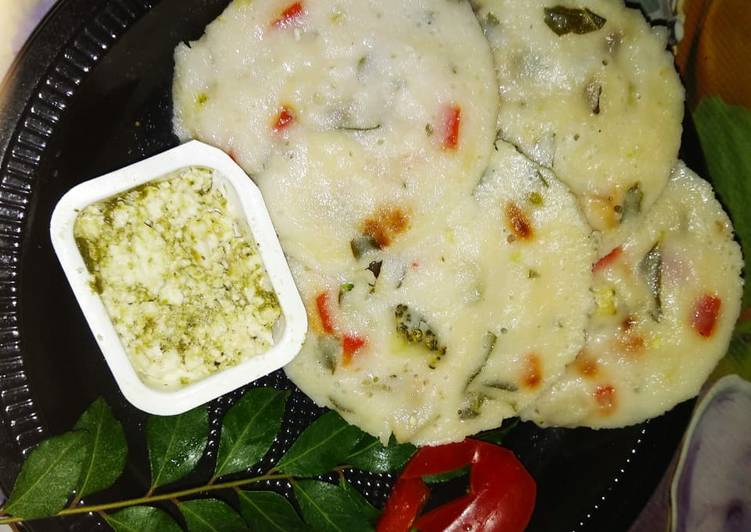 Recipe of Rava veggies idli Quick