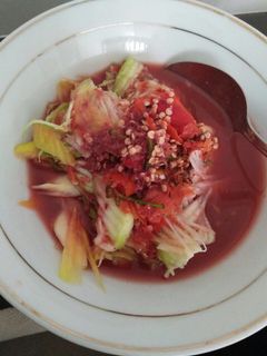 Foto resep Rujak kuah pindang
