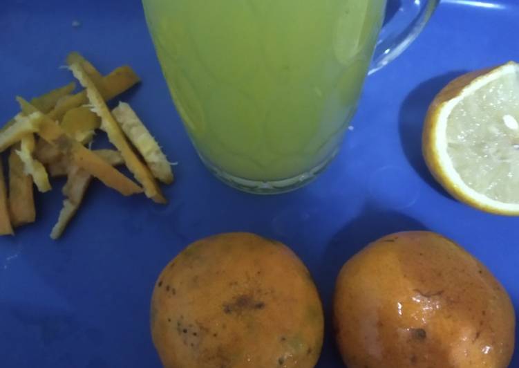 Bagaimana Menyiapkan Sirup kulit jeruk yang Lezat