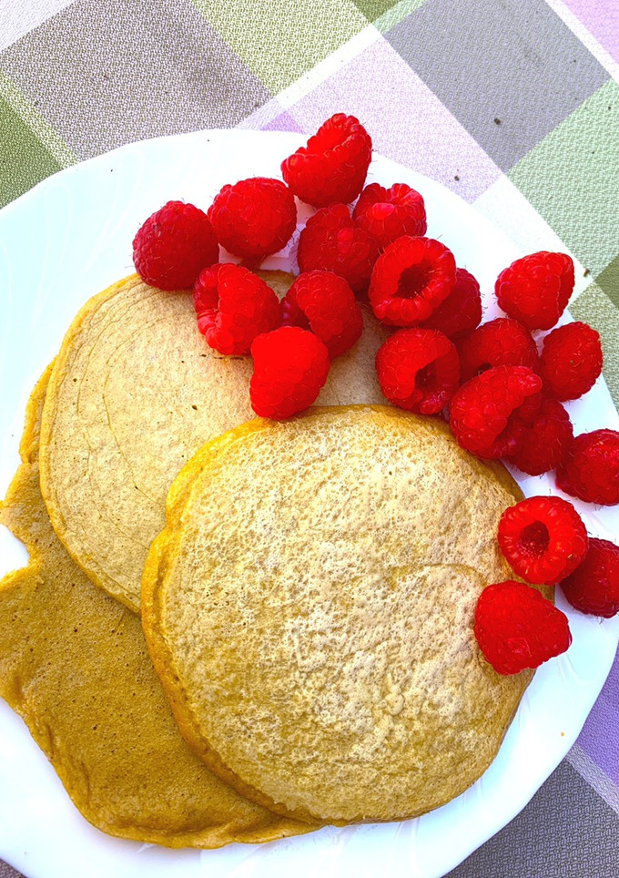 Una foto de Tortitas de avena saludables 🥰🤭