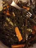 Ensalada de algas kombu (vegan)