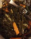 Ensalada de algas kombu (vegan)