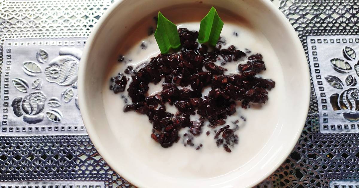 763 resep  bubur  ketan  hitam  enak dan sederhana Cookpad