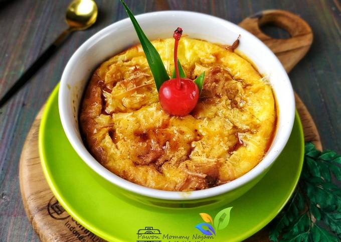 Resep Puding Roti Pisang dan Tape Bakar yang Lezat Sekali