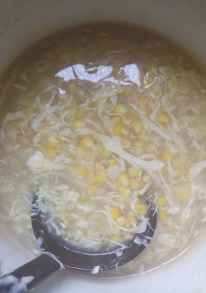 Foto resep Sup ayam jagung