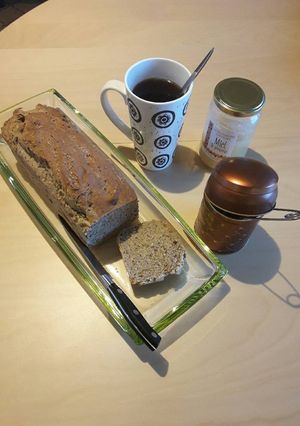 Une photo de Pain de mie sarrasin sésame