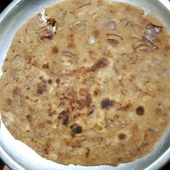 Onion paratha A picture of Onion paratha.