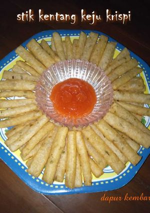 Foto resep Stik Kentang Keju Krispi