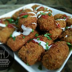 A picture of Crispy veg fingers.