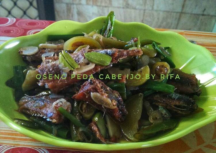 Oseng peda cabe ijo