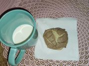 Una foto de masa para conchas