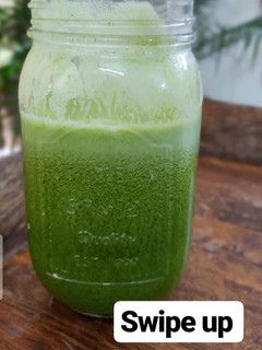 A picture of Green juice.