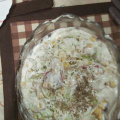 Creamy salad A picture of Creamy salad.