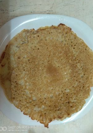 A picture of Pancakes#5orlessingredientsrecipiechallenge#4weekschallenge.