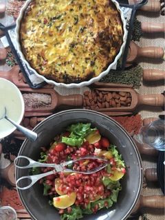 Foto de Quiche de frango com legumes e coco