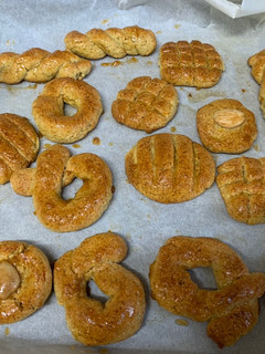 Una foto de Galletas - rosquillas de naranja y avena sin azúcar