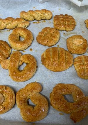 Una foto de Galletas - rosquillas de naranja y avena sin azúcar