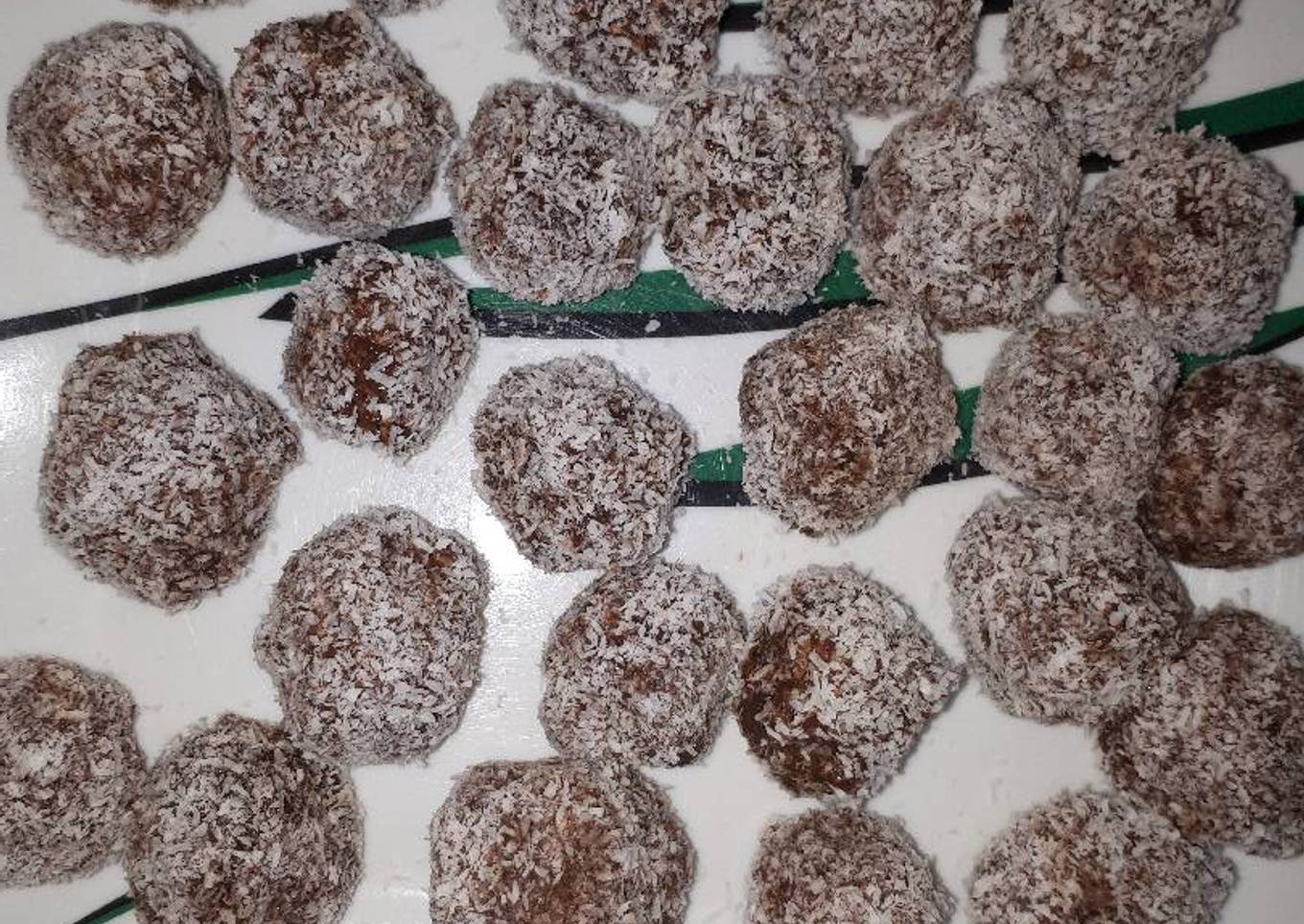 Cocadas de avena y plátano