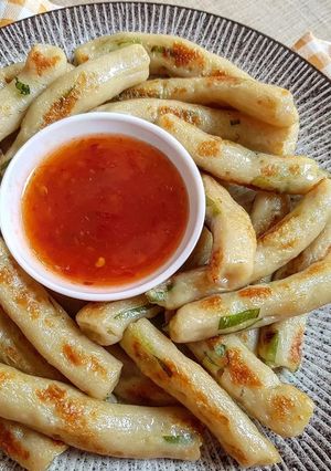 Foto resep Otak otak tenggiri panggang teflon