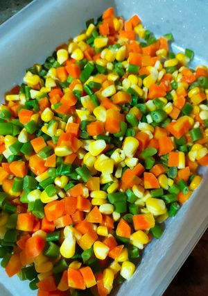 Foto resep Frozen Mix Vegetable