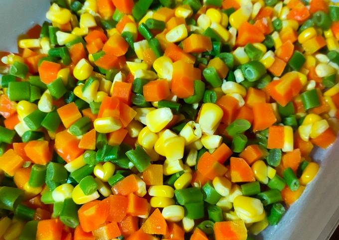 Langkah Mudah untuk Membuat Frozen Mix Vegetable Anti Gagal