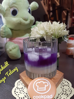 Foto resep Es Yakult Bunga Telang