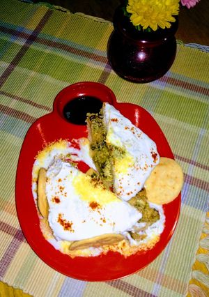A picture of Chaat Sandwich.
