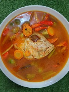 Foto resep Kepala Kakap Kuah Asam Pedas