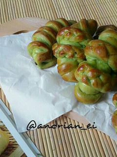 Foto resep Overnight Soft Bun Pandan