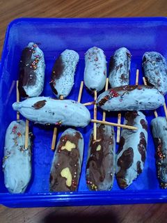 Foto resep Es pisang coklat versi ekonomis😍😍😍 yummy!